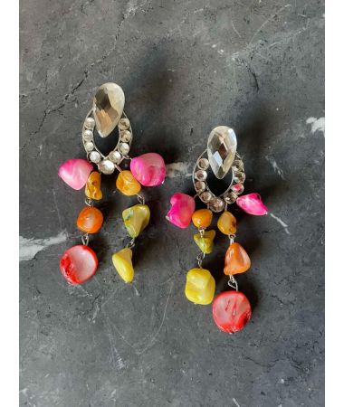 Uhani Crystal Shells / Crystal Shells Earrings