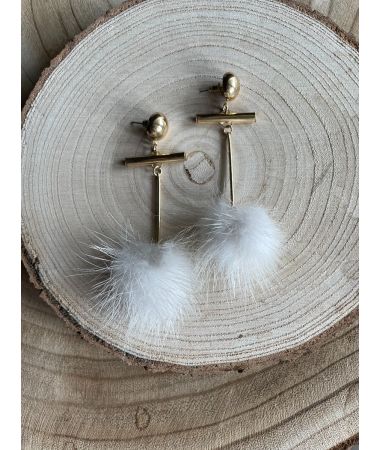 Uhani The Fur / The Fur Earrings