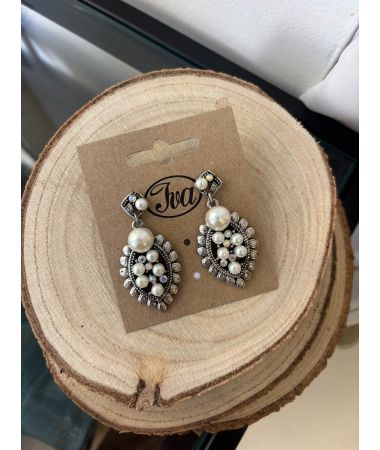 Uhani vintage biseri