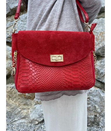 Torbica Rose Rdeča / The Rose Bag Red