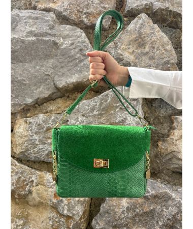 Torba Rose zelena / The Rose bag green