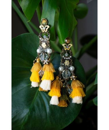 Uhani Crystals Chandelier / Crystals Chandelier Earrings