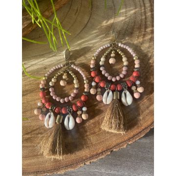 Uhani Boho Shells / The Boho Shells Earrings
