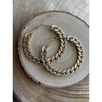 Uhani Chain Gold / Chain Gold Earrings