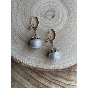 Uhani Eternal Pearl / Eternal Pearl Earrings