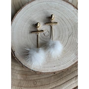 Uhani The Fur / The Fur Earrings