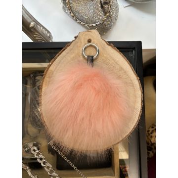 Obesek Puffy Muffy  roza / The Puffy Muffy Pendant pink