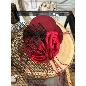 Okras za lase Life is a Cabaret rdeč / Life is a Cabaret hair decoration red