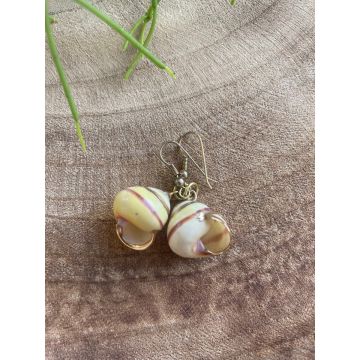 Uhani Small Snails / Small Snails Earrings