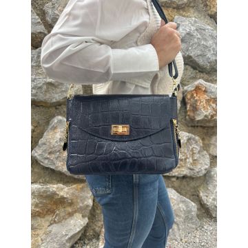 Torba Rose temno modra / The Rose bag dark blue