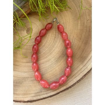 Ogrlica Češnjev Kamen / Cherry Stone Necklace