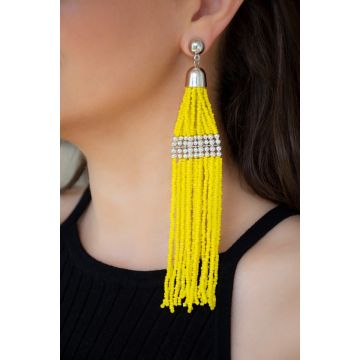 Uhani Plastic Pearls Sunny / Plastic Pearls Sunny Earrings