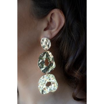 Uhani Gold Bar / Gold Bar Earrings