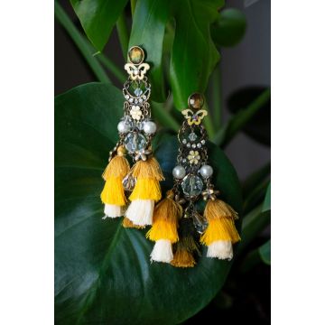 Uhani Crystals Chandelier / Crystals Chandelier Earrings