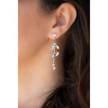 Uhani Diamond Baguette Bal / Diamond Baguette Bal Earrings